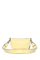 Woman Yellow Chain Strap Crossbody Bag | Derimod