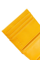 Woman Yellow Quilted Card Holder | Derimod