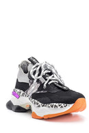 Women's Colorful High-Sole Sneaker | Derimod