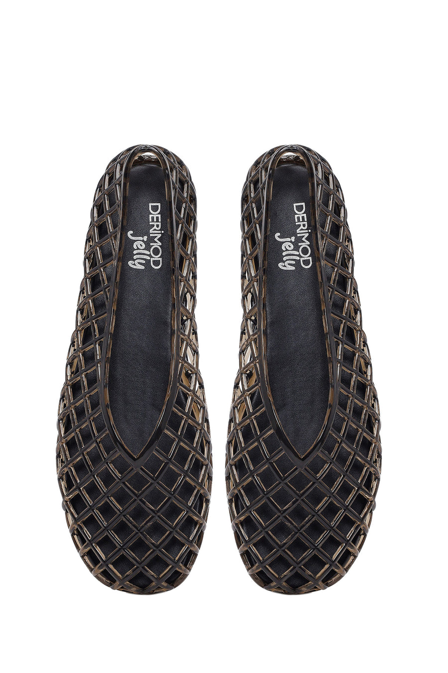 Kadın Siyah Jelly Babet