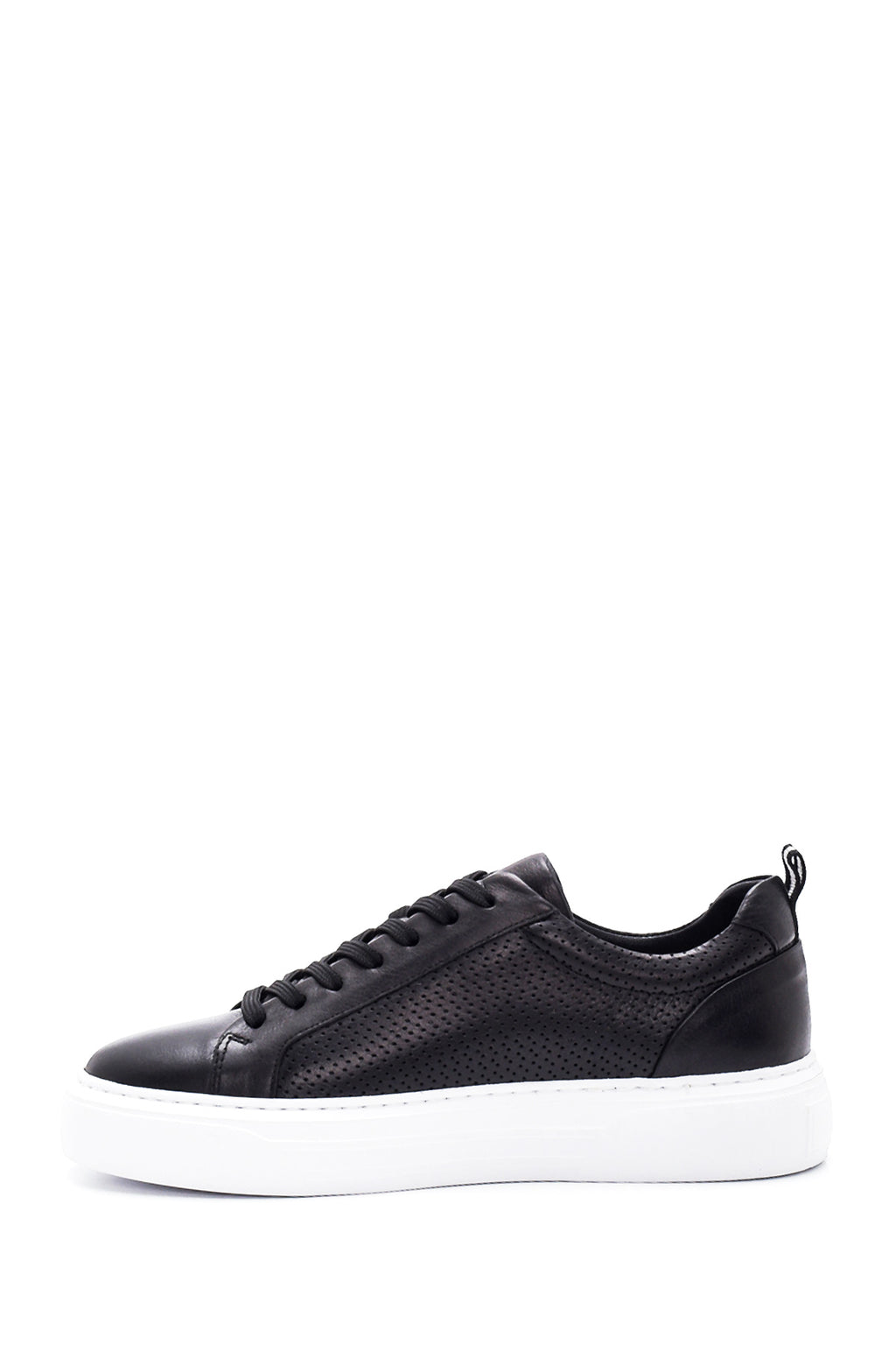 Erkek Deri Delikli Sneaker