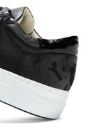 Kadın Deri Fermuarlı Sneaker | Derimod