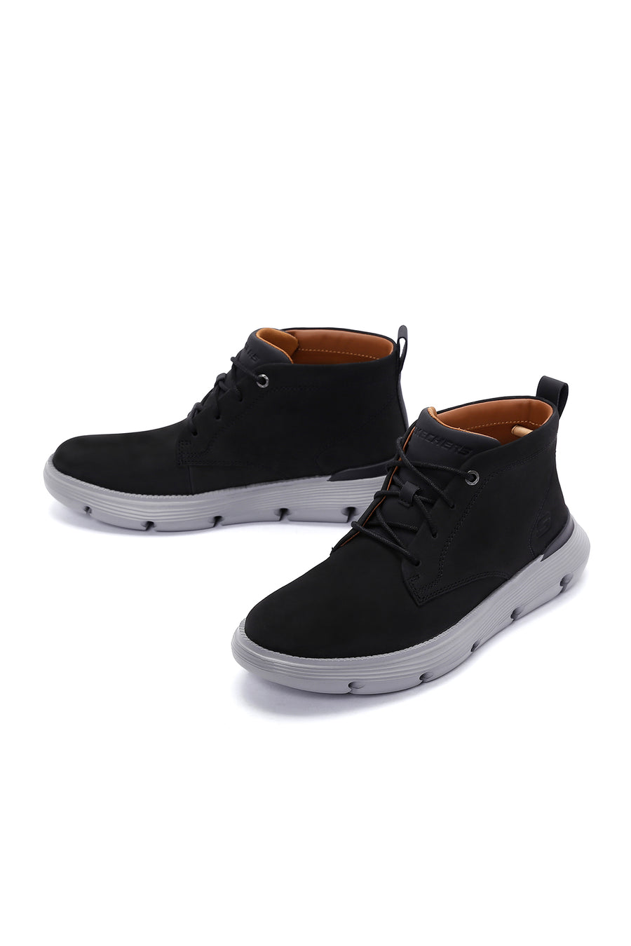 Skechers Erkek Siyah Nubuk Bot