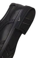 Male Black Lace-up Leather Casual Shoes | Derimod