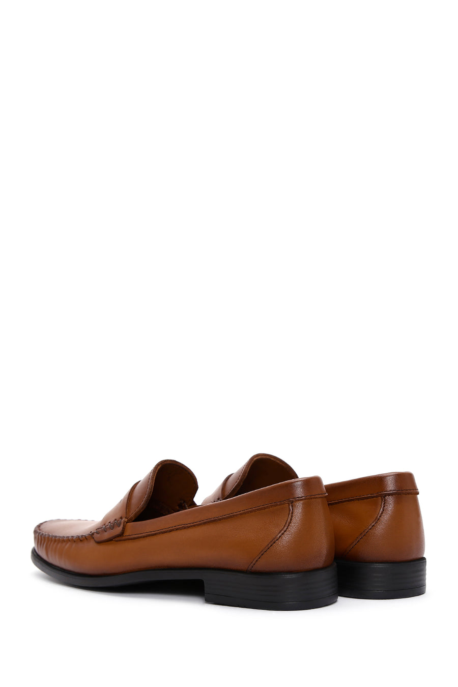 Men's Tan Leather Casual Loafer