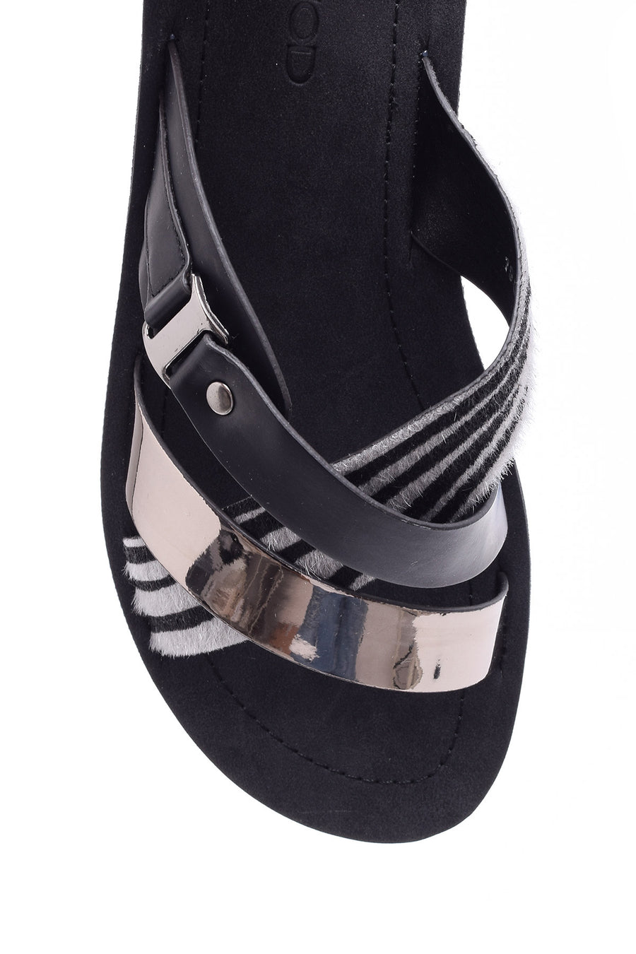 Women's Zebra Detailed Slippers