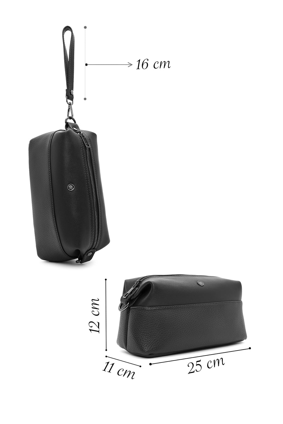 Men's Black Handbag