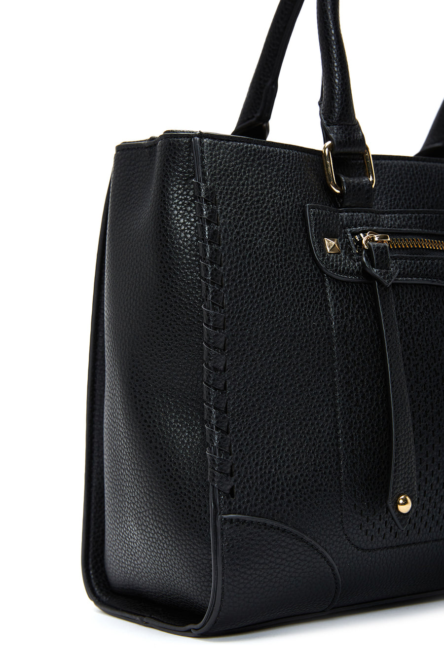 Women's Black Classic Shoulder Bag