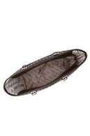 Woman Brown Knitted Shoulder Bag | Derimod