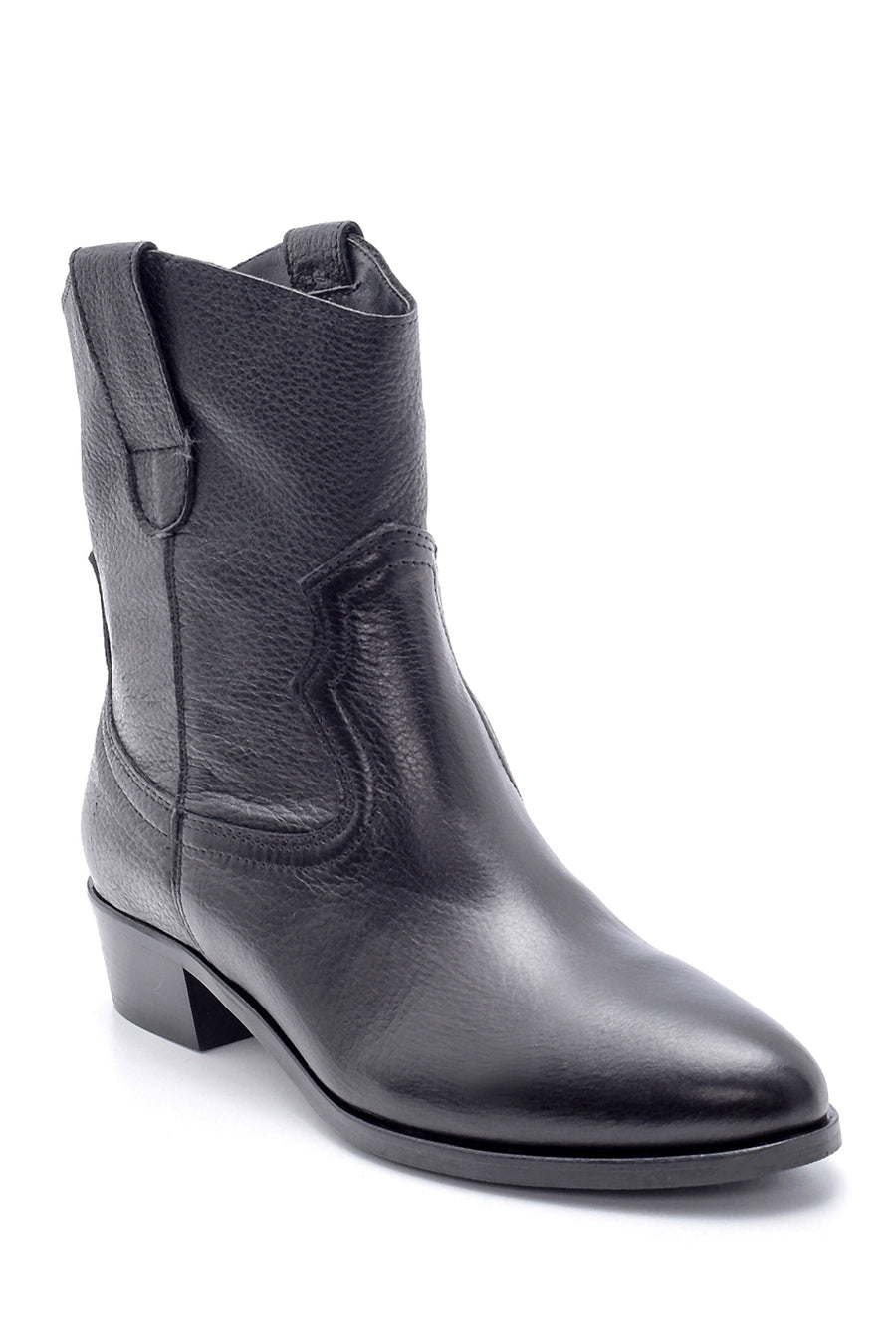 Women's Leather Cowboy Boots