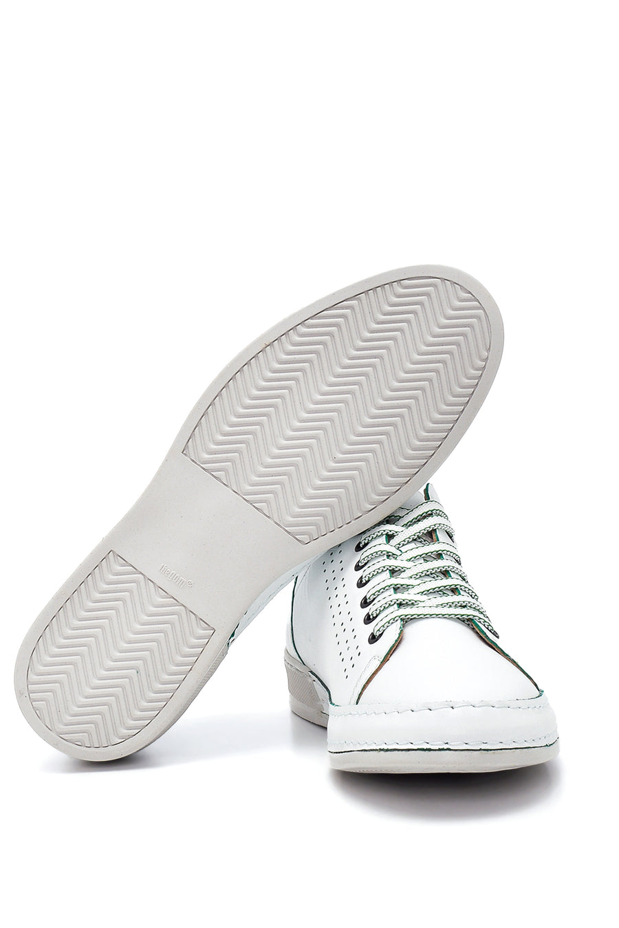 Erkek Beyaz Deri Sneaker