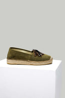 Women's Wicker Detailed Espadrille Shoes | Derimod