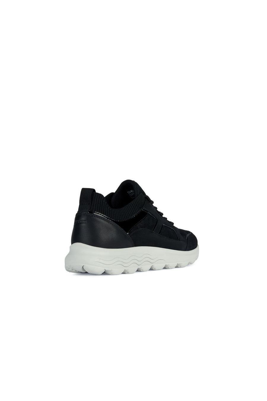 Geox Kadın Siyah Atlete Spherica Bağcıklı Kalın Tabanlı Sneaker