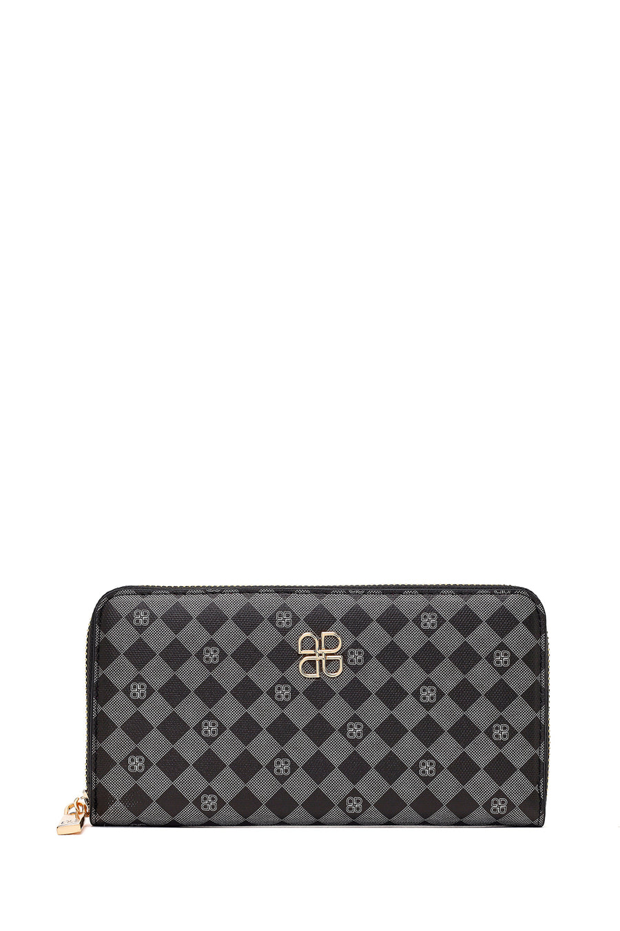 Woman Black Printed Wallet 000A2D565126 | Derimod