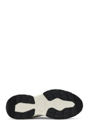 Men's Black Lace-Up Thick Sole Sneaker | Derimod