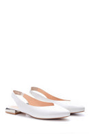 Women's Metal Heel Detailed Ballerinas | Derimod