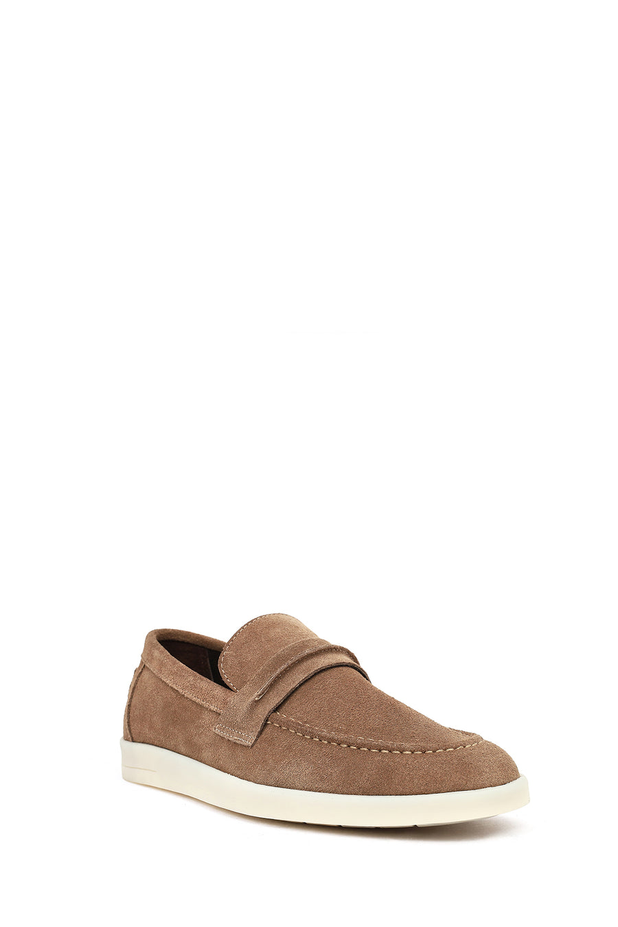 Erkek Vizon Süet Deri Loafer