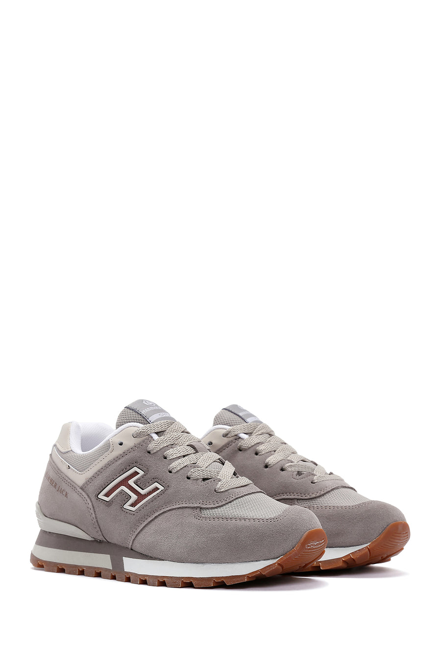 Hammer Jack Men's Beige Suede Leather Colombia M Sneaker