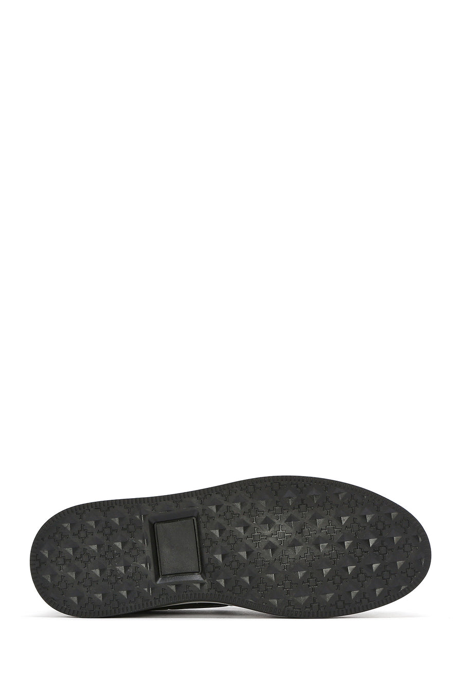 Erkek Siyah Püsküllü Deri Casual Loafer