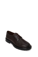 Male Brown Lace-up Leather Casual Shoes | Derimod