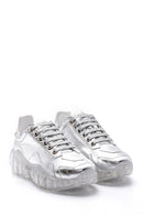 Women's Transparent Sole Leather Sneaker | Derimod