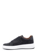 Men's Leather Suede Sneaker | Derimod