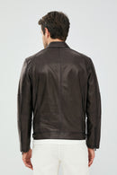 Alanzo Men's Mink Leather Jacket | Derimod