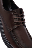 Male Brown Lace-up Leather Casual Shoes | Derimod
