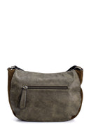 Women's Suede Detailed Shoulder Bag | Derimod