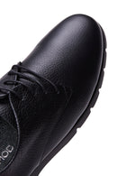 Women's Black Leather Comfort Shoes | Derimod