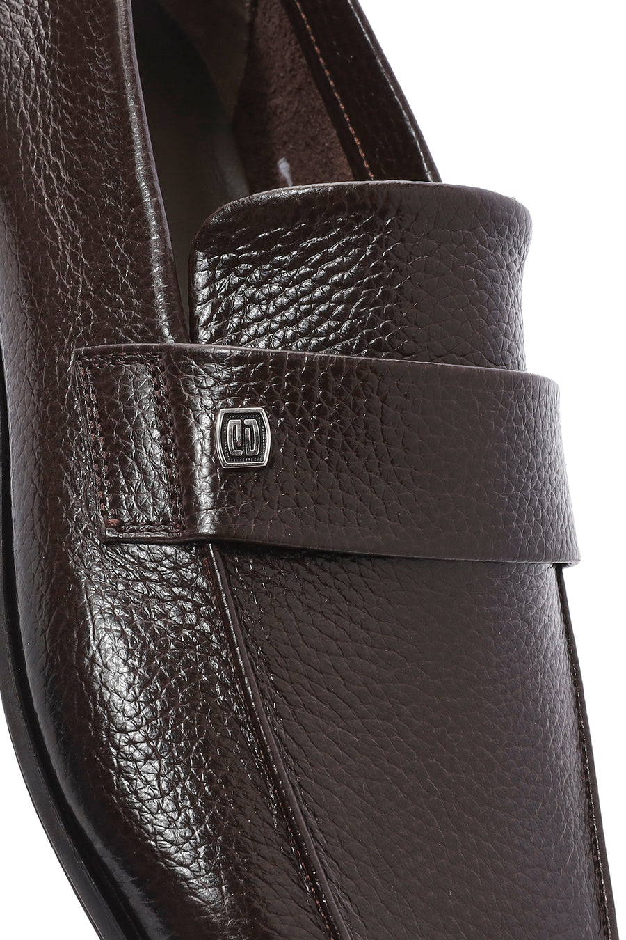 Erkek Kahverengi Deri Casual Loafer