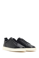 Erkek Siyah Deri Sneaker | Derimod