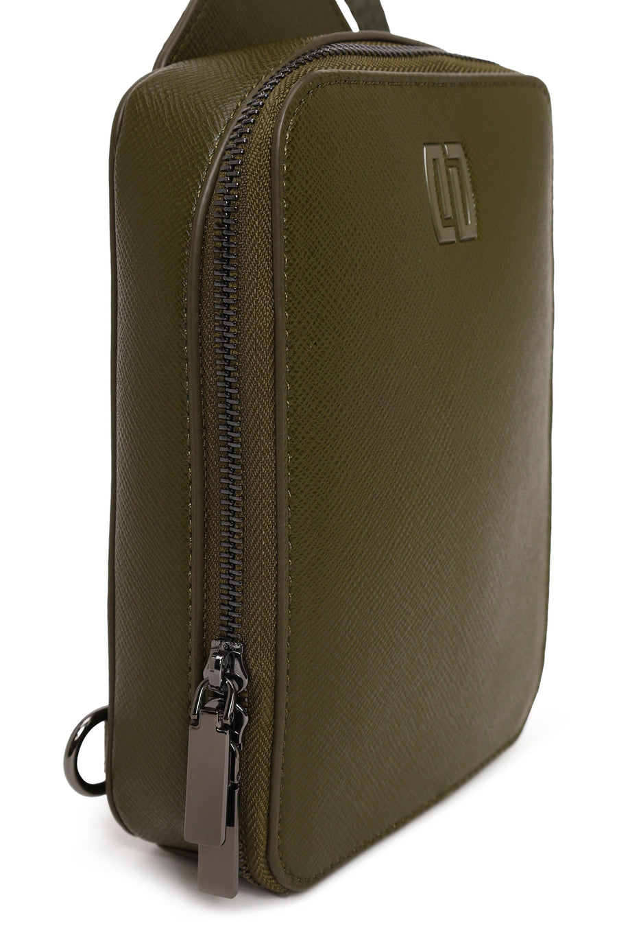 Male Khaki Mini Crossbody Bag