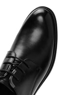 Male Black Lace-Up Leather Casual Shoes | Derimod