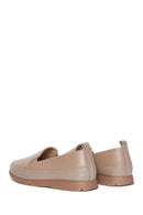 Kadın Vizon Deri Comfort Loafer | Derimod