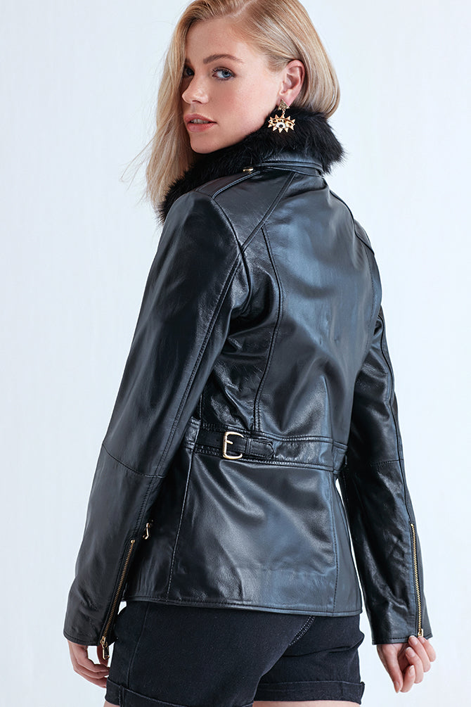 Karen Women's Leather Jacket
