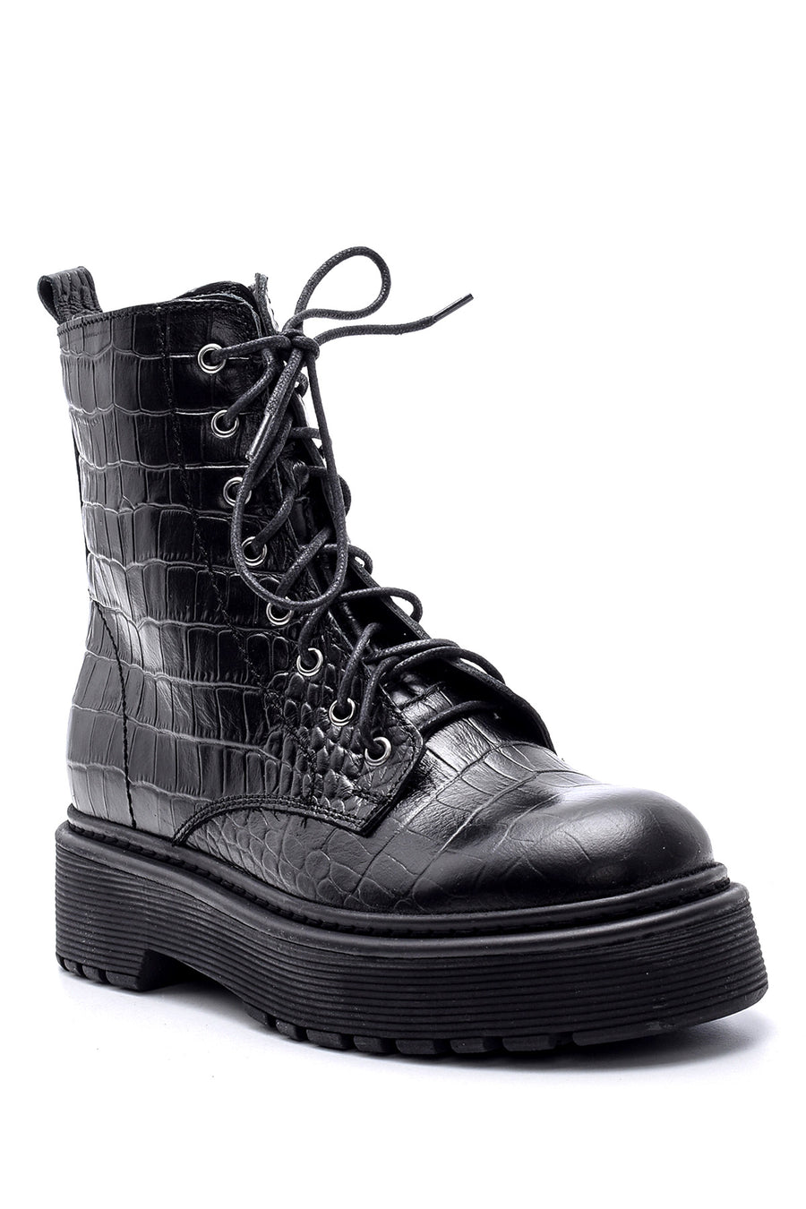 Women's Crocodile Leather Boots