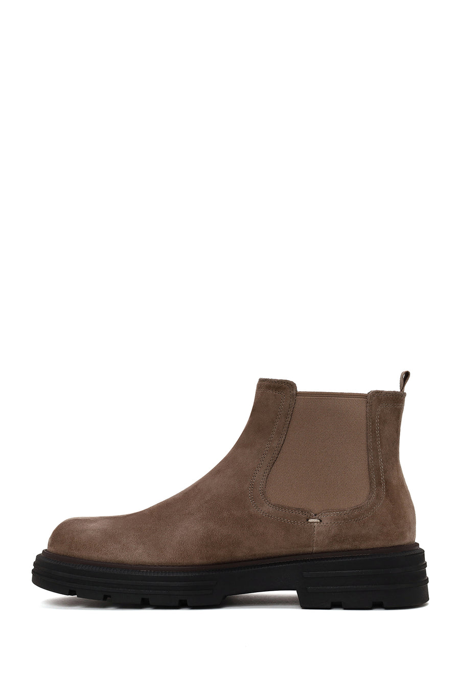 Male Mink Thick-Soled Suede Casual Chelsea Boots