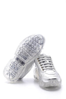 Women's Transparent Sole Leather Sneaker | Derimod