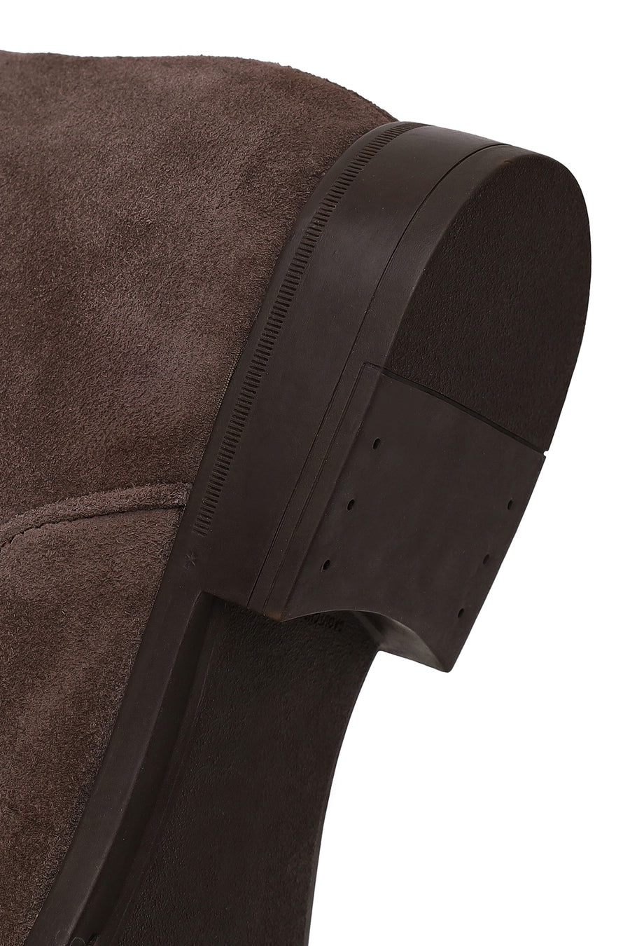 Male Mink Suede Chelsea Boots