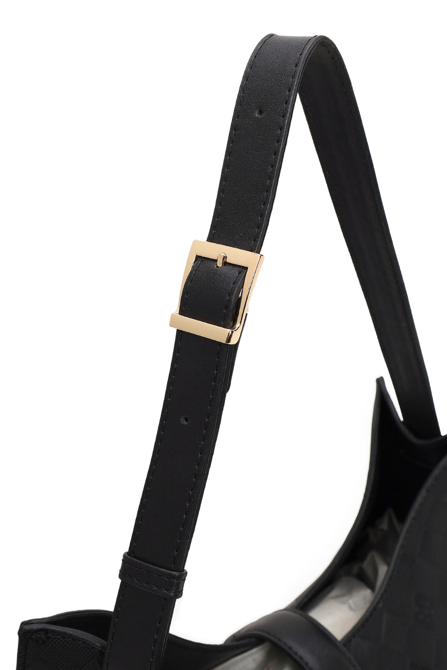 Woman Black Printed Shoulder Bag