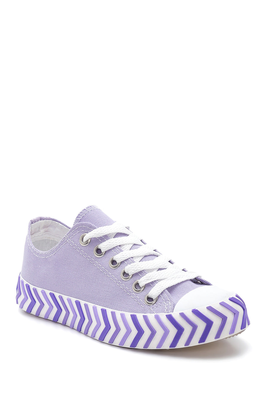 Kadın Renkli Tabanlı Sneaker
