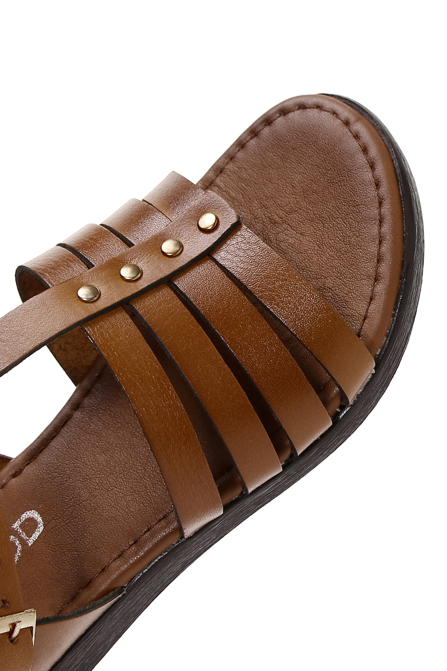 Women's Tan Ankle Strap Leather Bodrum Sandals