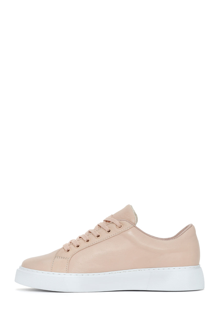 Women's Powder Lace-Up Leather Sneaker