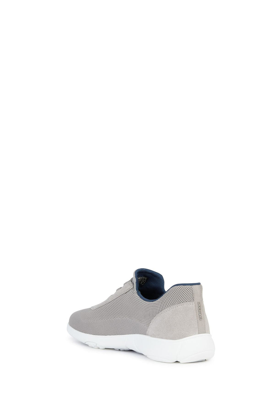 Geox Men's Gray Nebula Lace-Up Fabric Sneaker