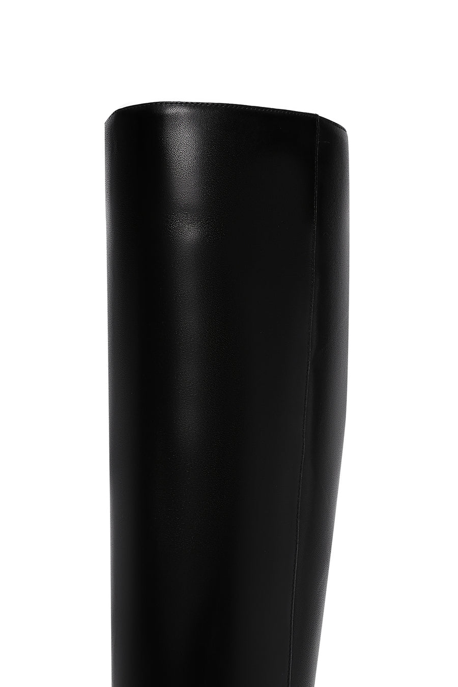 Women's Black Platform High Heel Leather Boots