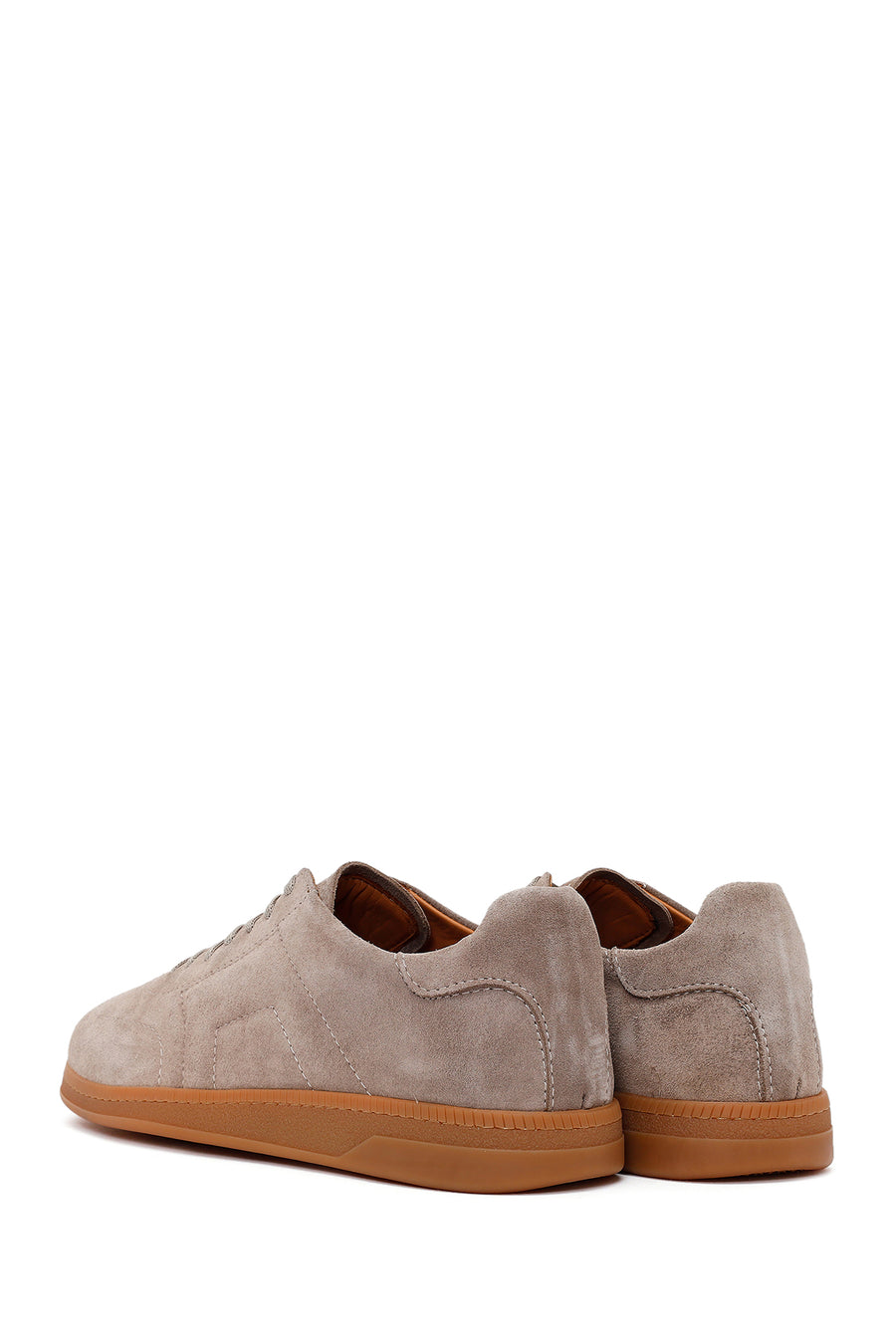 Male Mink Lace-up Suede Leather Sneaker