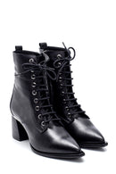 Women's Heeled Leather Boots | Derimod