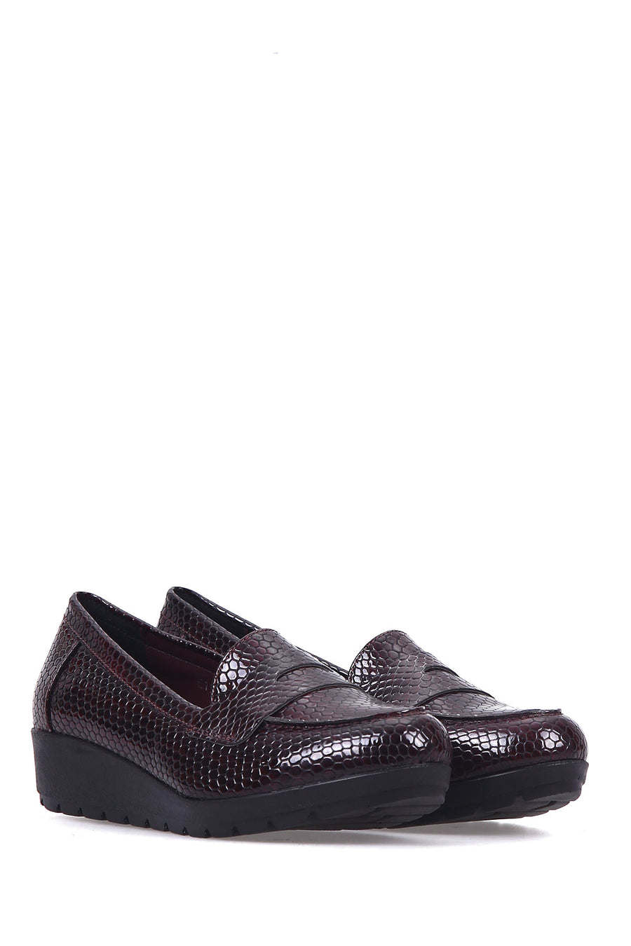 Women's Crocodile Patterned Shoes