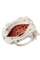 Woman Cream Long Strap Printed Shoulder Bag | Derimod